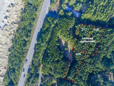 Approximate lot lines