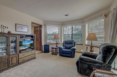 Sitting area in living room