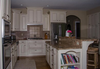 Large custom kitchen