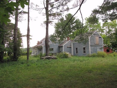 rear of home