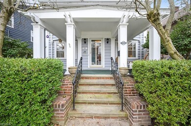 Classic Lakewood front porch.