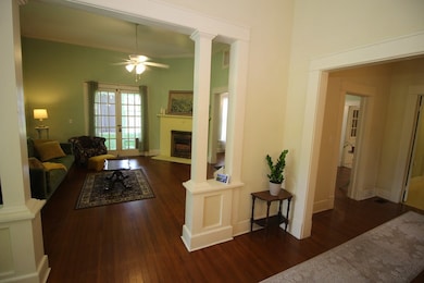 View into living room