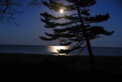 Lake Michigan Moonlight Shot