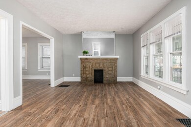 Living Room with Fireplace