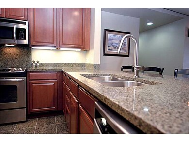 Kitchen. Copious counter space with room for four 