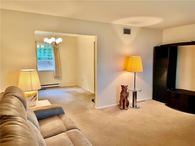 Living room looking into Dining room