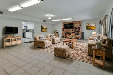virtually staged great room 1st floor