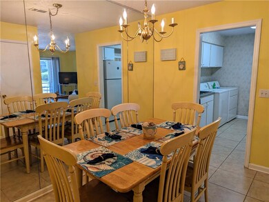 Dining room looking towards kitchen