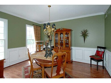 Dining Room. The Dining Room with hardwood floors 