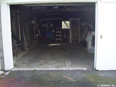 Other. Looking into the garage. Has a garage door 