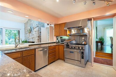 Kitchen with Commercial Gas Range