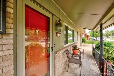 Large Covered Front Porch