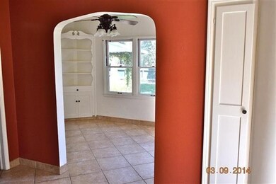 Kitchen Nook with corner cabinet