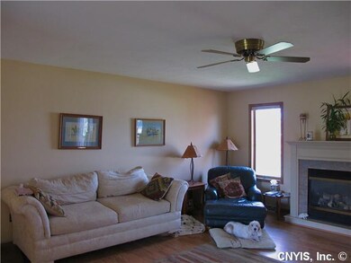 Living Room. Cozy up with a good book next to the 