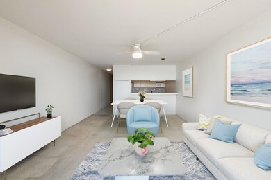 Virtual Living Room Staging