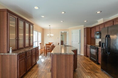 Kitchen from living room