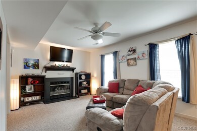 Great room is inviting for conversation or bingewa