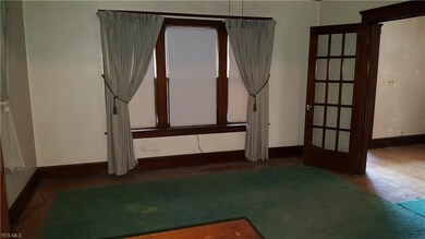 Living room showing front entry