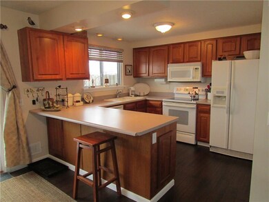New bamboo floors grace the Kitchen-- all applianc
