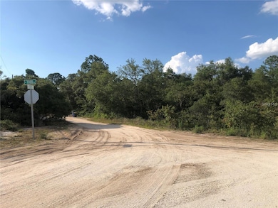 The lot is on the right side, about 100 feet from the corner.