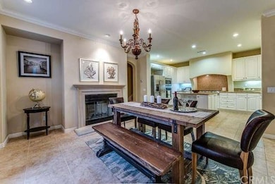 Enjoy dining by candlelight around a romantic fire