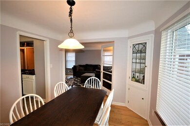 Another view of the formal dining room looking into the kitchen and living room!