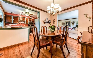 This is the Dining Room, Kitchen and Living Room.
