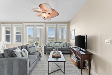 Elegant architectural details, such as high ceilin