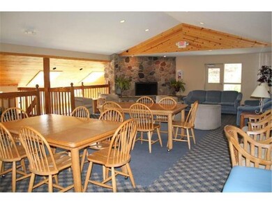 This is the open seating area of the club house.  