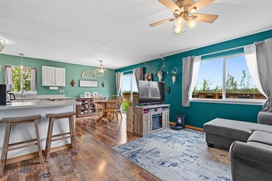 Living and dining area