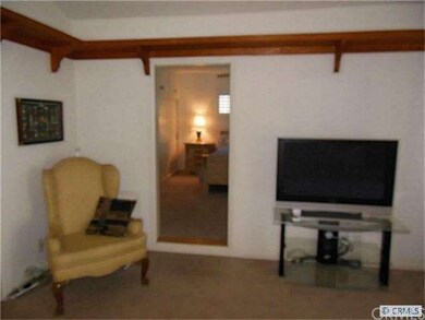 Family room with entrance to Master bedroom