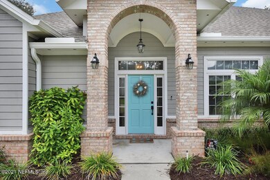 Well Light Inviting Entrance
