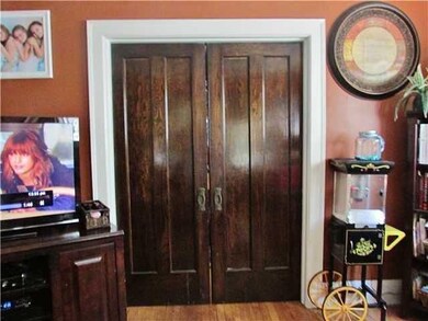 Living Room living room  w/pocket doors into dinin