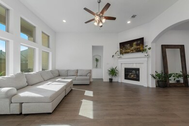 Living Room leading into Primary Suite.