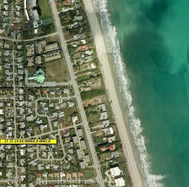 aerial view near ocean