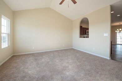 Photograph is of model home. Intended fo