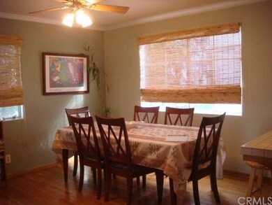 Dining room open to kitchen
