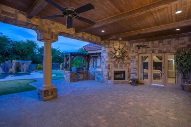 Covered patio