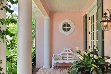 Beyond the inviting front porch and through the fr