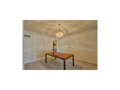 Formal dining room.