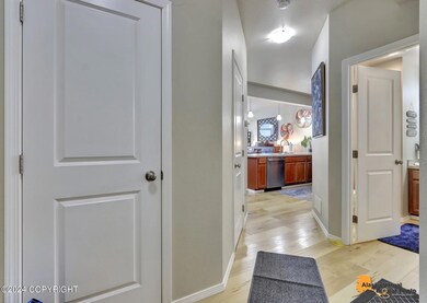 Entry foyer to living space