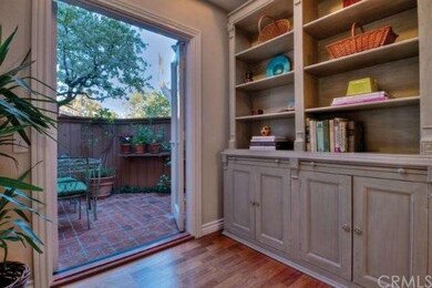 Updated brick patio 