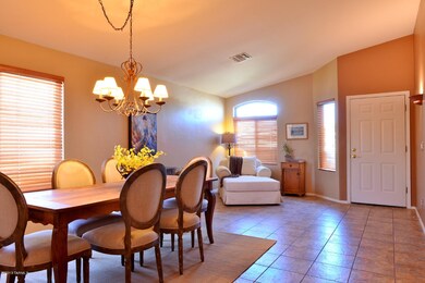 Formal living & dining areas