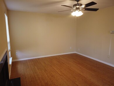 Spare room featuring hardwood / wood-style floors