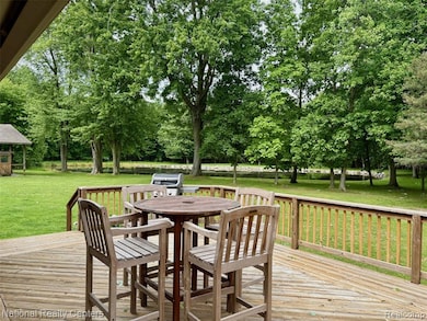Scenic views from the deck!