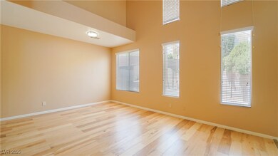 Unfurnished room with light wood-type flooring and