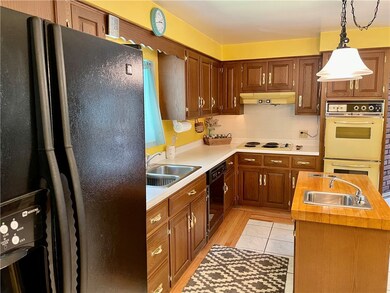 Enjoy plenty of counter space and cabinetry.  All