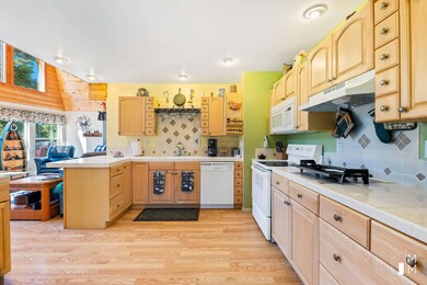 Open concept kitchen