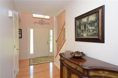 Two-Story Foyer allows plenty of natural light in.