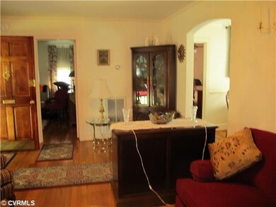 Living Room - Partial view of entry and living roo